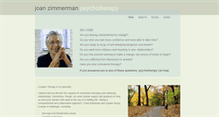 Desktop Screenshot of jzimmermantherapy.com